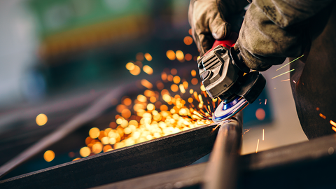 Schweißgerät mit Funken