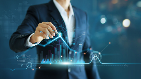 Aufgaben und Ziele Eine Person bearbeitet eine digitale statistische Darstellung