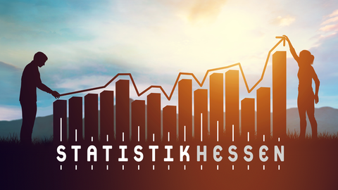 Statistik für Hessen  Statistik Hessen Relaunch Headerbild