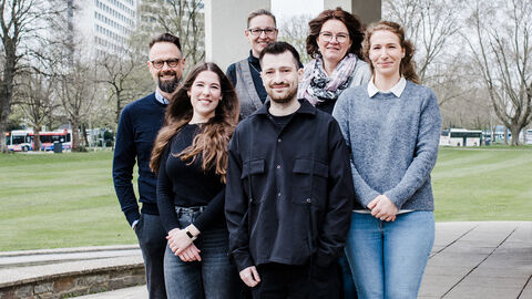 Das EVS-Team von Statistik.Hessen Ein Gruppenfoto des EVS-Teams des Hessischen Statistischen Landesamts