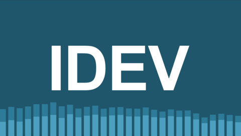 Logo für die Weiterleitung zur IDEV Online-Meldung