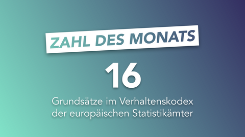 Zahl des Monats Oktober 2025