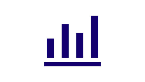 Icon mit Balkendiagramm